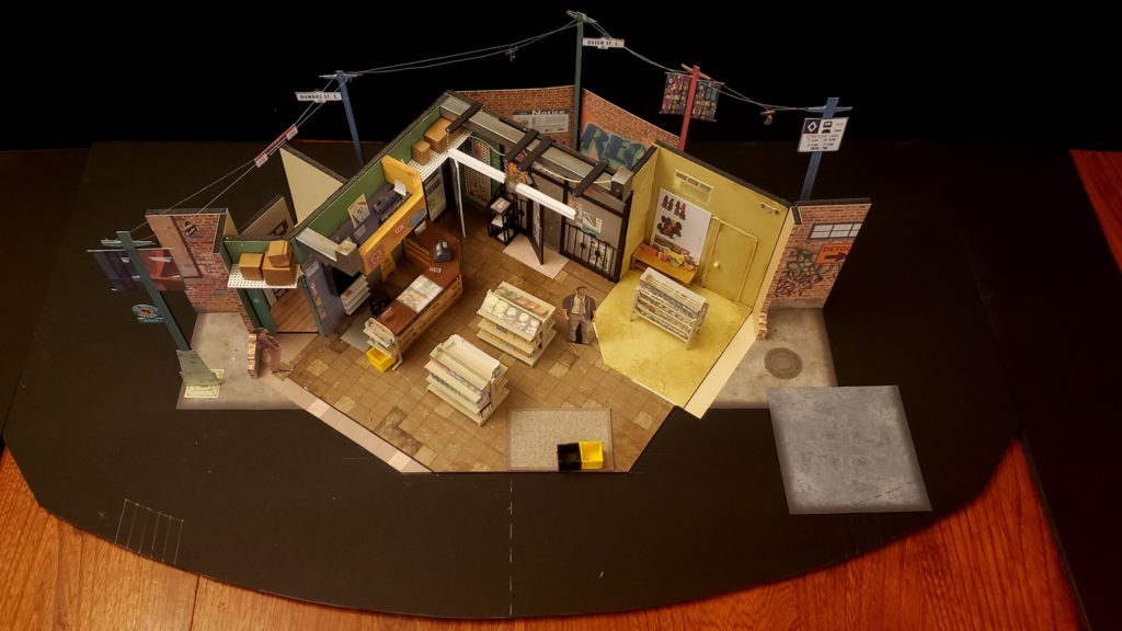 Set design model created by Kim's Convenience set designer Carolyn Rapanos